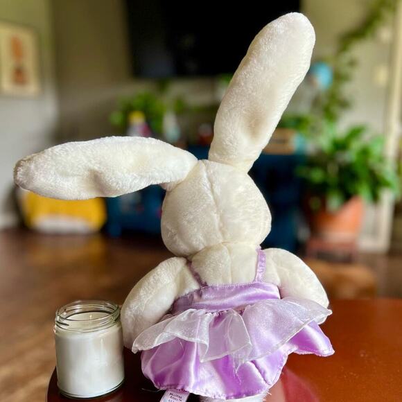 GUND Ballerina Bunny Plush, White Stuffed Animal 18" Easter Plush 44760 - Picture 6 of 7